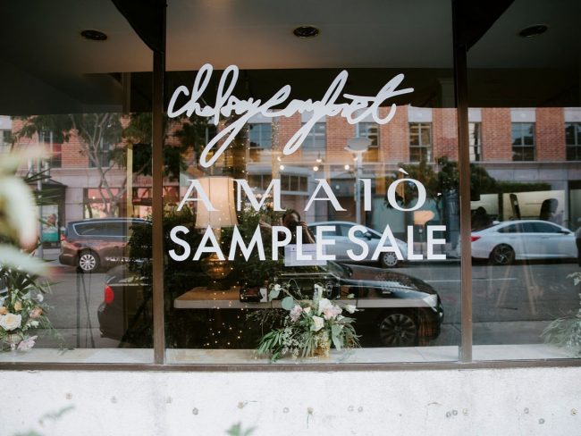 AMAIÒ Partnered up with Local Female Designers to host curated Pop-up in Beverly Hills!