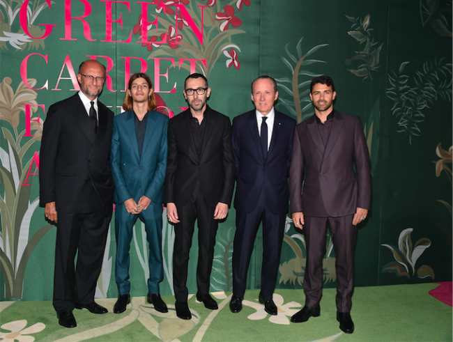 ERMENEGILDO ZEGNA AWARDED IN RECOGNITION FOR SUSTAINABILITY  AT THE GREEN CARPET FASHION AWARDS 2019