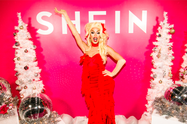 SHEIN Hosts Holiday Party with Special Performance by Alaska