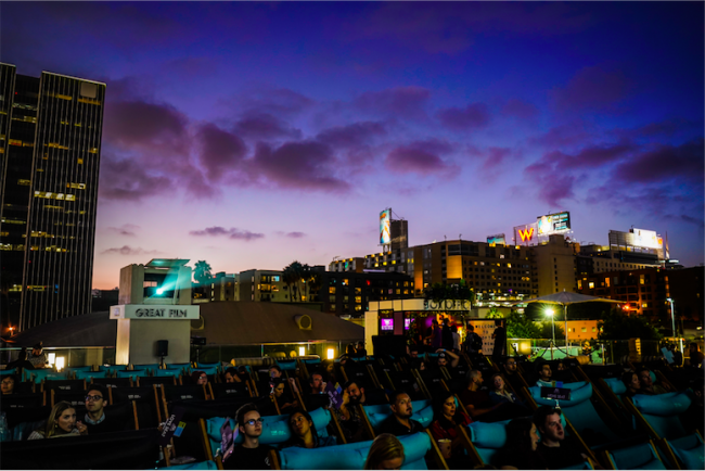 The Rooftop Cinema Club Spring Program in LA