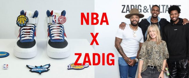 NBA x Zadig & Voltaire Collab