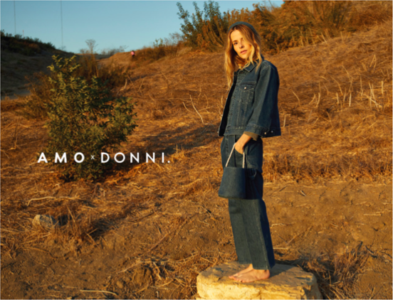 AMO x DONNI. Collab Launches October 8th