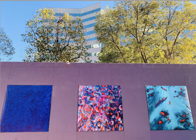 CONTEMPORARY ART EXHIBITION Art Squared Gallery featuring the artwork of Laurel Holloman at Pershing Square, DTLA
