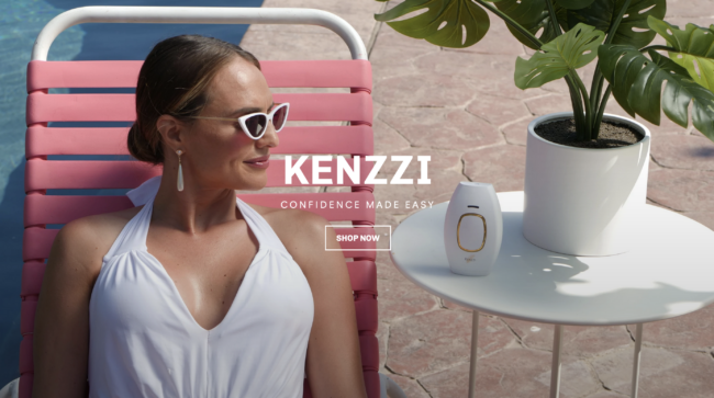 KENZZI: Your At-Home Laser Hair Removal