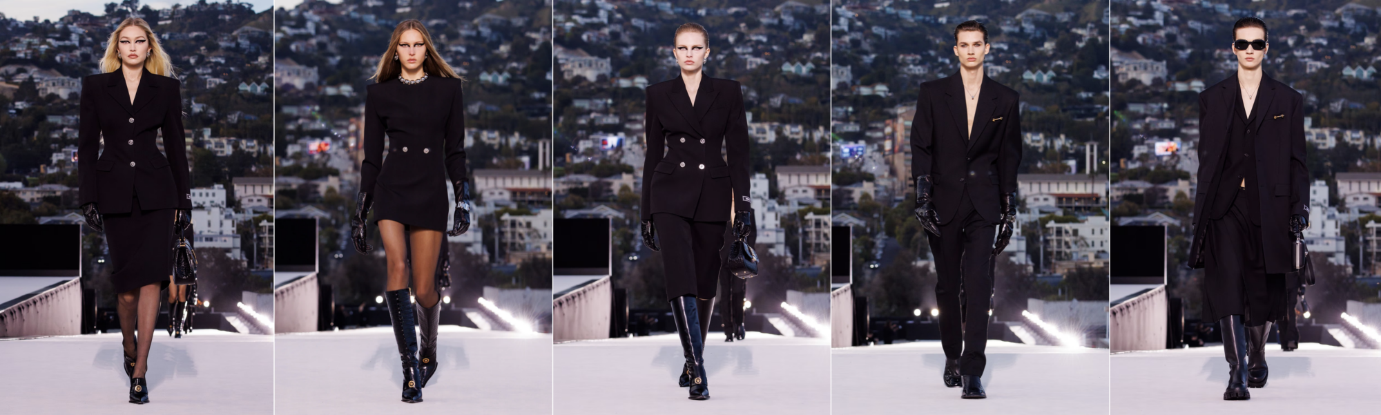 Versace fall Winter 2023 Runway In LA - BELLO Mag