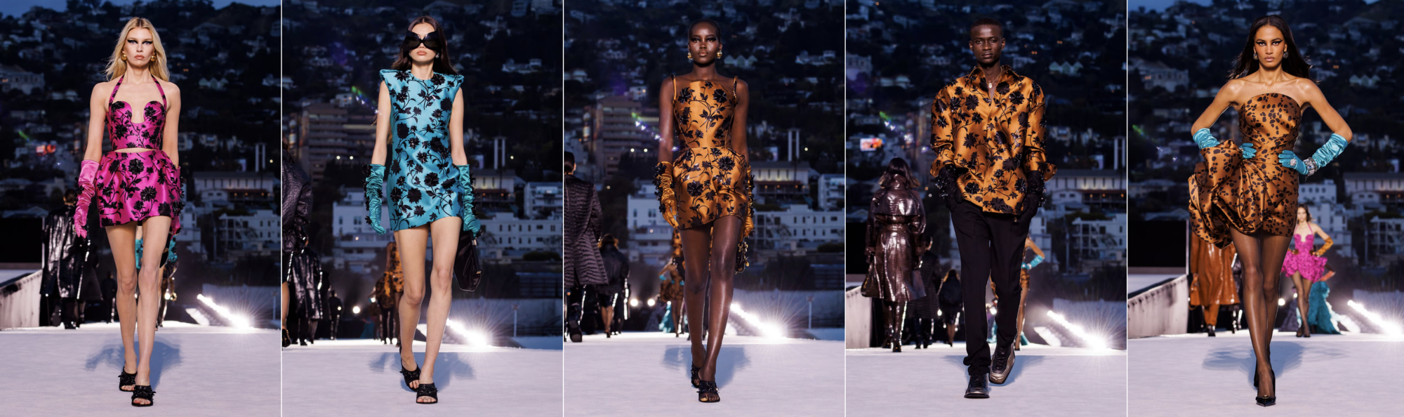 Versace fall Winter 2023 Runway In LA - BELLO Mag