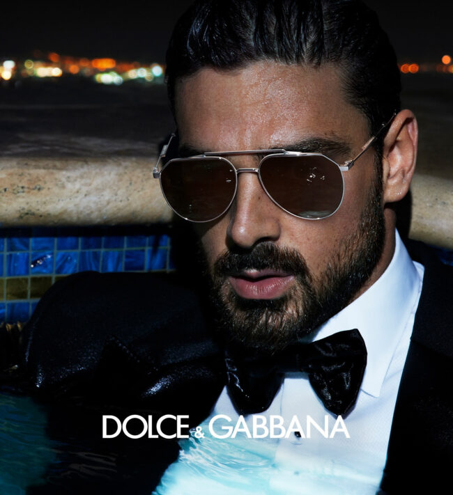 Michele Morrone for Dolce & Gabbana Eyewear