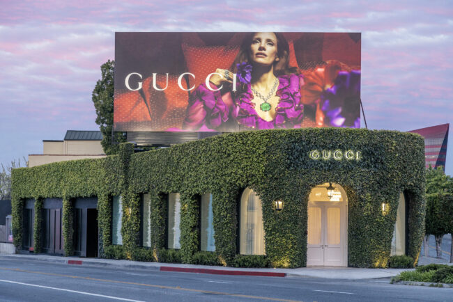 Gucci Presents The Opening Of The First Stand-Alone Salon On Melrose Place In West Hollywood