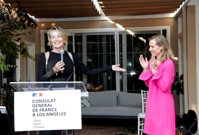 Actress Sharon Stone Features in the very First Elles Collective GALA