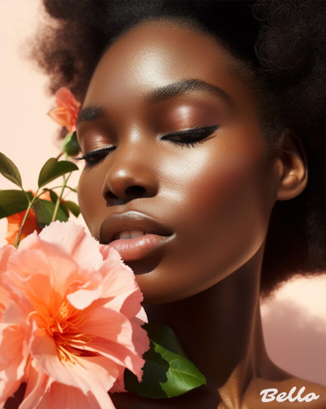 “Radiant Summer Blush: Embracing the Sun-kissed Glow