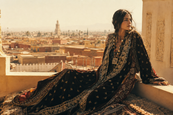 The Moroccan Thread Running Through a Century of Haute Couture