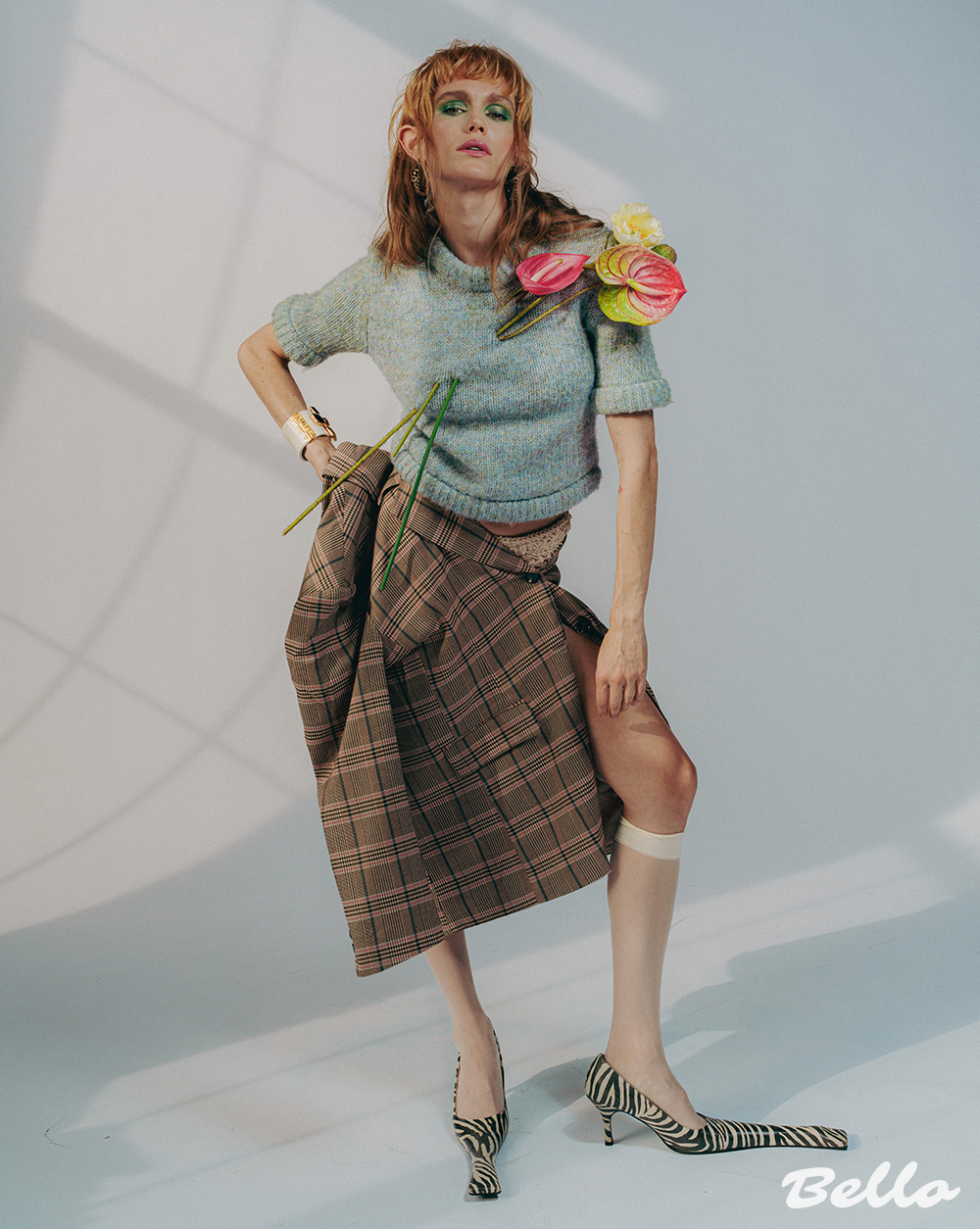 Top and shorts In Heroes We Trust | Jacket Vivienne Westwood (vintage) | Socks Calzedonia | Shoes Orlić | Jewelry Chanel