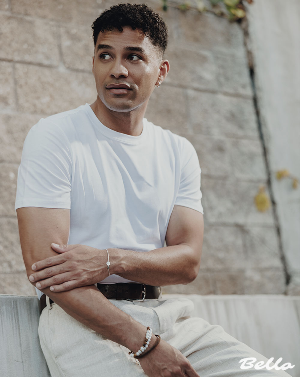 LOOK 7: T-Shirt | KENNETH COLE @kennethcole Linen Trouser | WAX LONDON @waxlondonclothing Shoes | G.H.BASS @ghbass Belt | CHARLES TYRWHITT @charlestyrwhitt Bracelets | AROCK @arock_official
