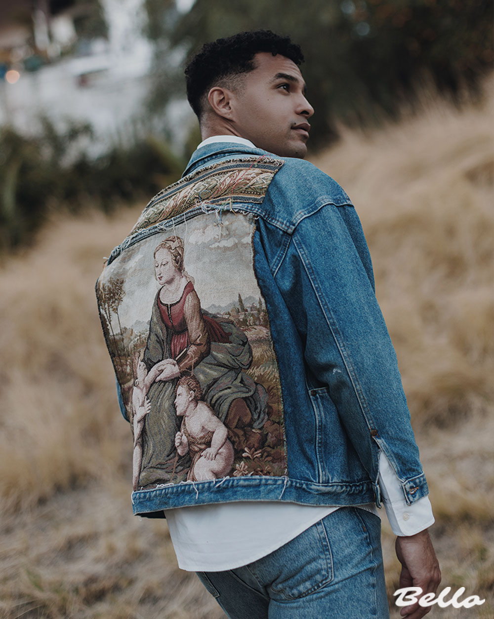 LOOK 3: Denim Jacket | VELLACHOR @vellachor Jeans | WAX LONDON @waxlondonclothing Shirt | Polo Ralph Lauren @poloralphlauren
