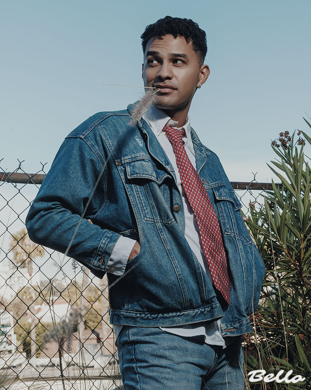 LOOK 3: Denim Jacket | VELLACHOR @vellachor Jeans | WAX LONDON @waxlondonclothing Shirt | Polo Ralph Lauren @poloralphlauren