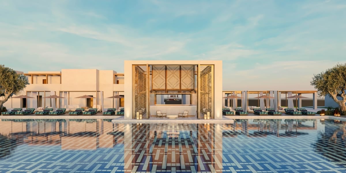 A Rhodes Resort Built on the Quarry That Fed the Acropolis of Lindos