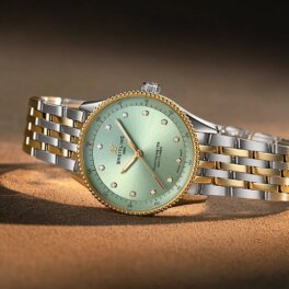 Breitling Gives the Pilot’s Watch a Gold-and-Green Makeover
