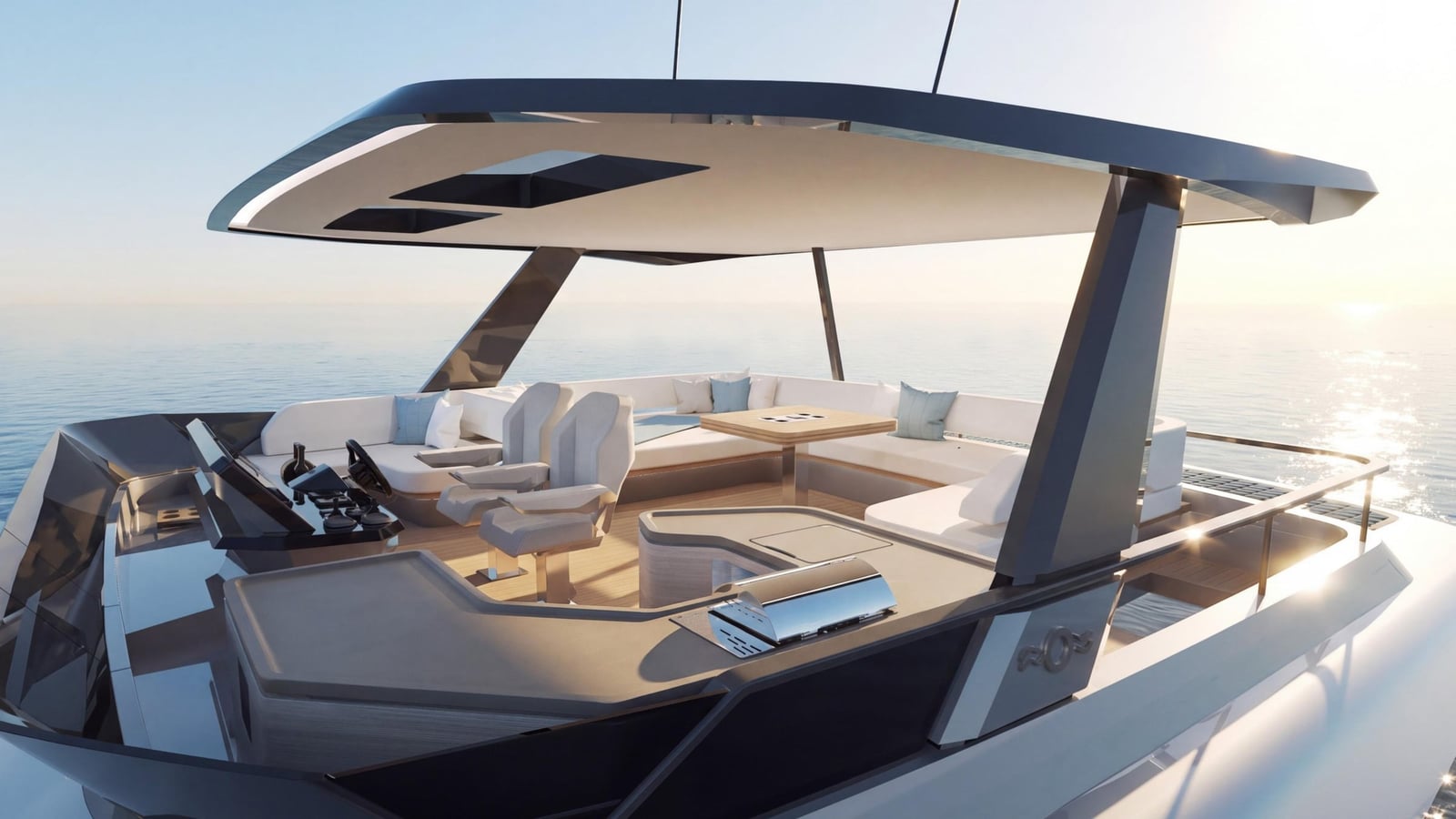 Oyster, Famous for Sails, Just Built a Catamaran With Two Engines and a Bar