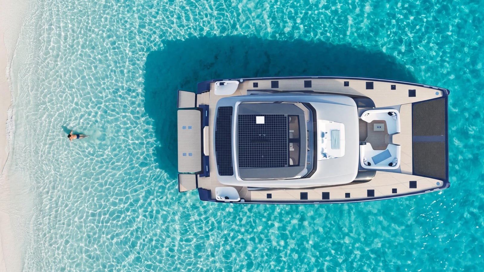 Oyster, Famous for Sails, Just Built a Catamaran With Two Engines and a Bar